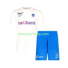 Koszulka KRC Genk Dziecięcy Wyjazdowe Koszulki Piłkarskie 2022-2023 Krótki Rękaw